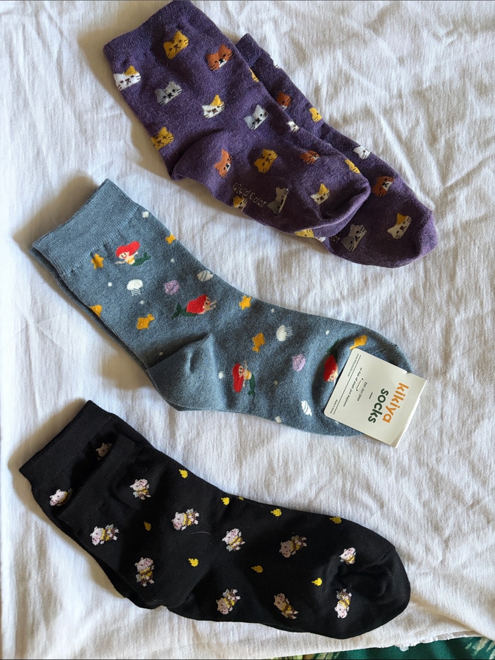 Silly graphic socks from Gangnam, South Korea